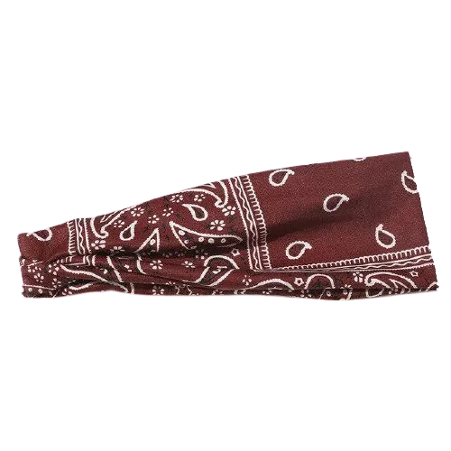 Brown Bandana Stirnband