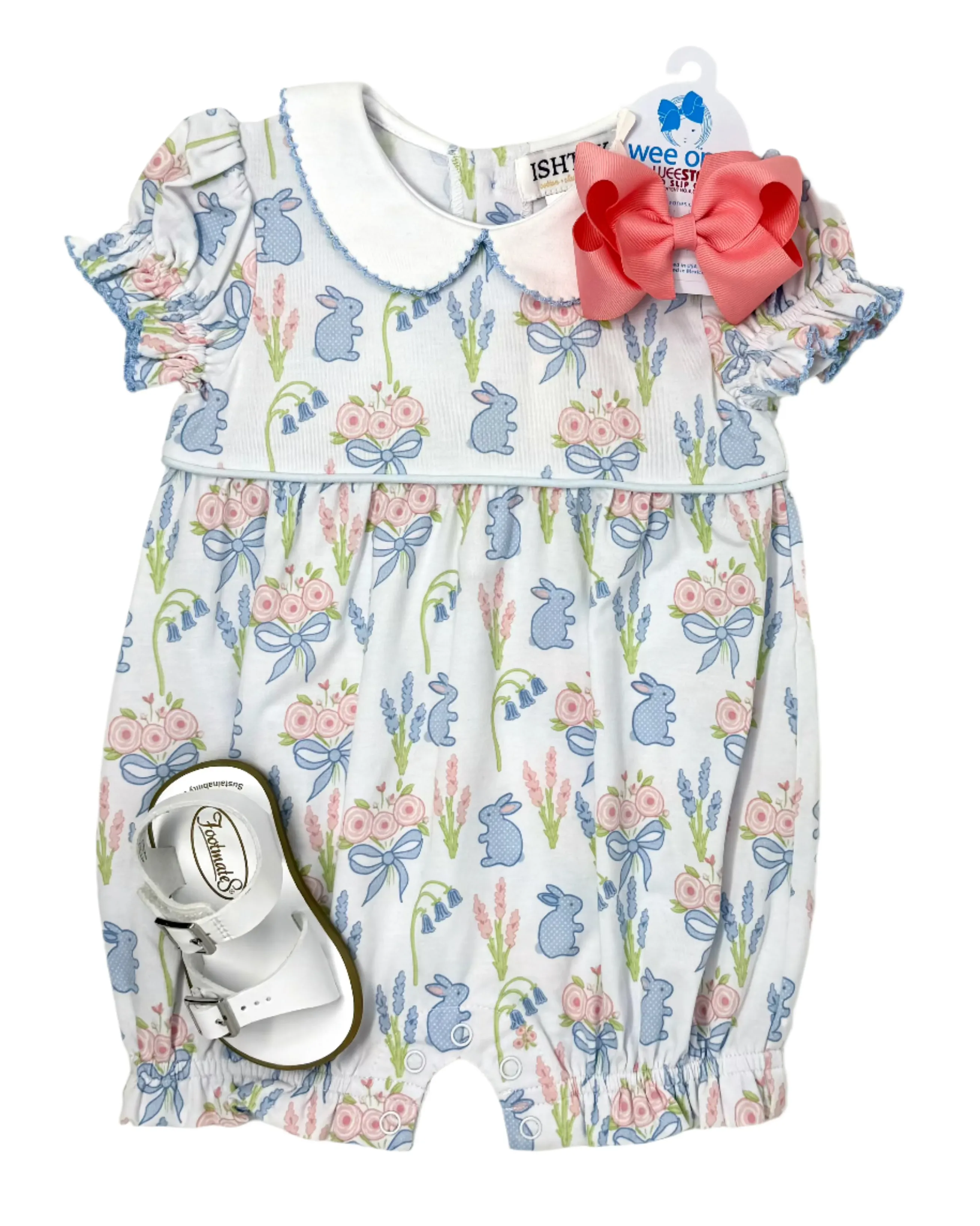 Bunny Girl's Romper