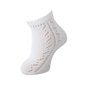 Carlomagno Baby Openwork Scottish Yarn Socks
