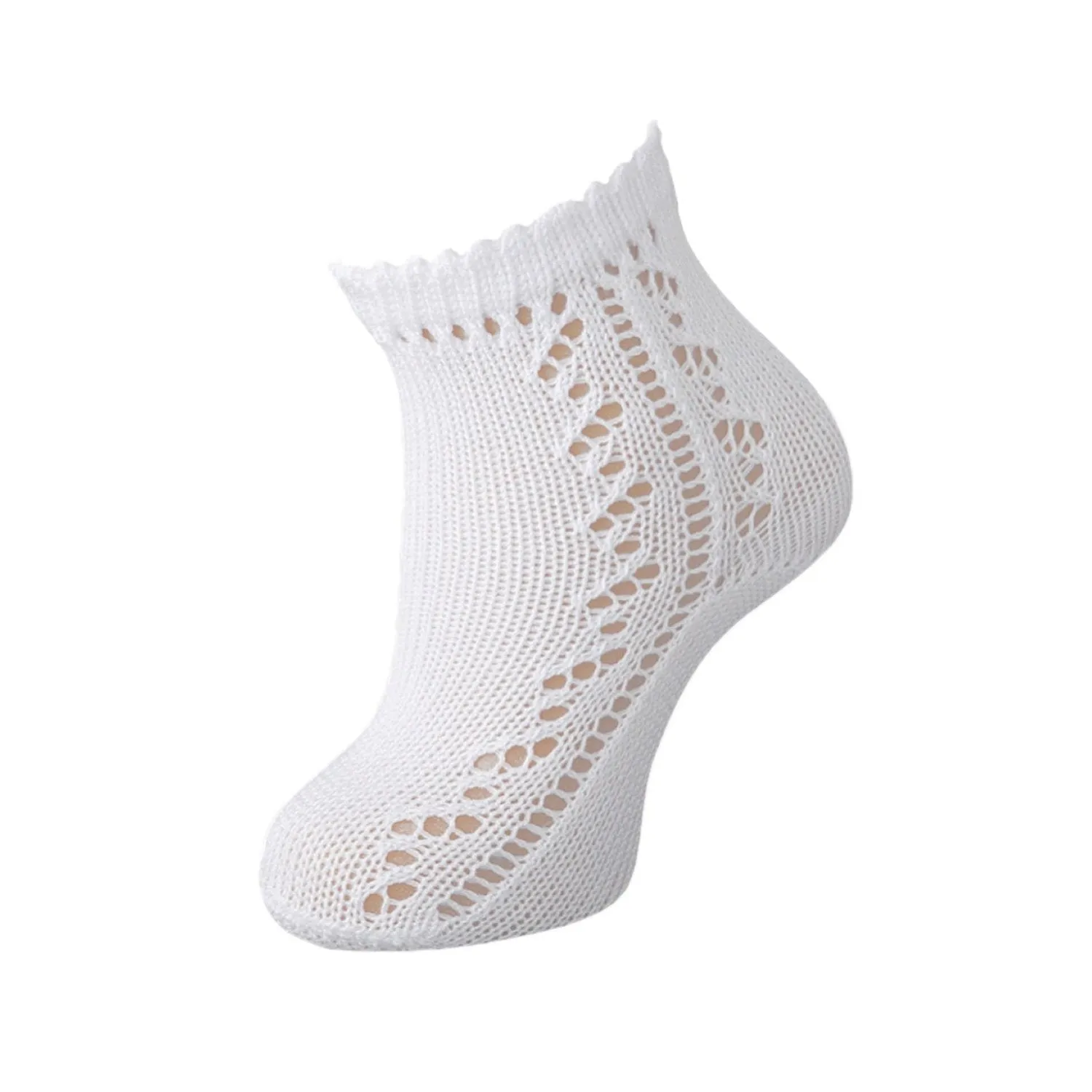 Carlomagno Baby Openwork Scottish Yarn Socks