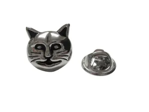 Cat Head Lapel Pin