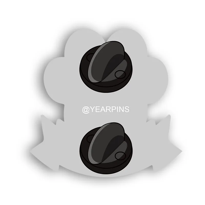Cat Paw Pin with Custom Logo
