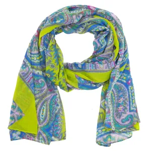 Celine Paisley Print Scarf