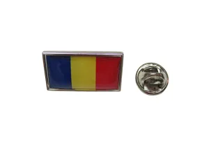 Chad Flag Lapel Pin