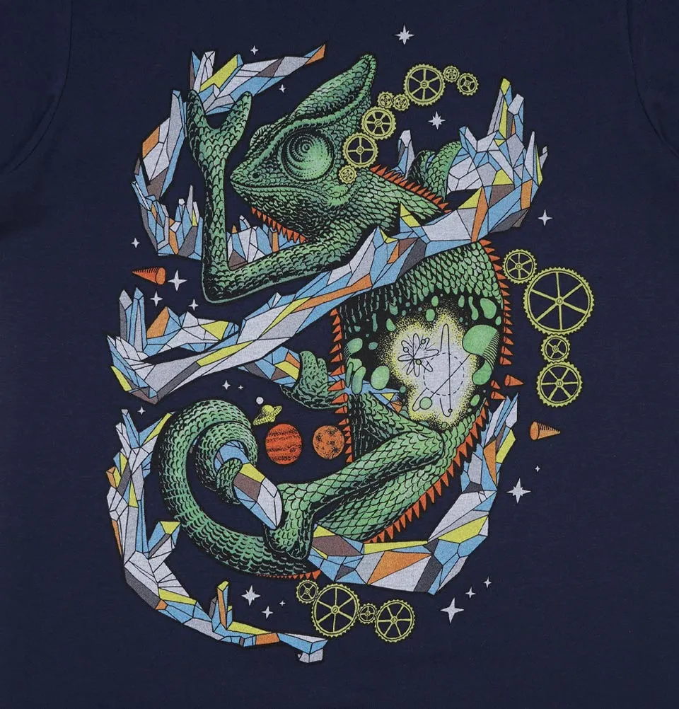 Chameleon by Joe Nicholson Unisex T-shirt