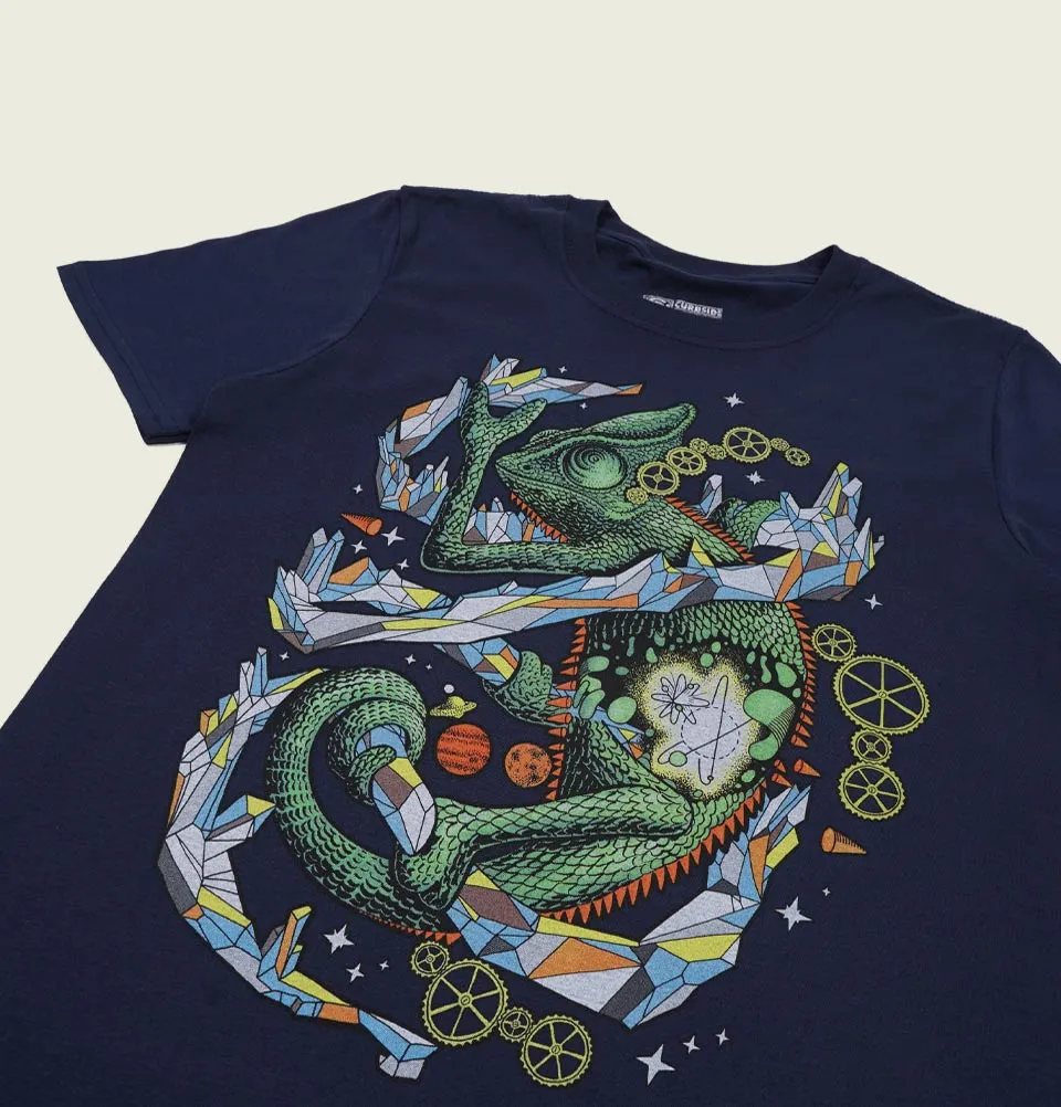 Chameleon by Joe Nicholson Unisex T-shirt