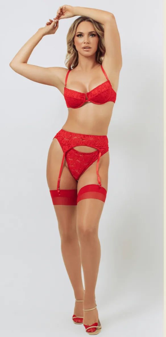 Cherry Tomato Garter Belt
