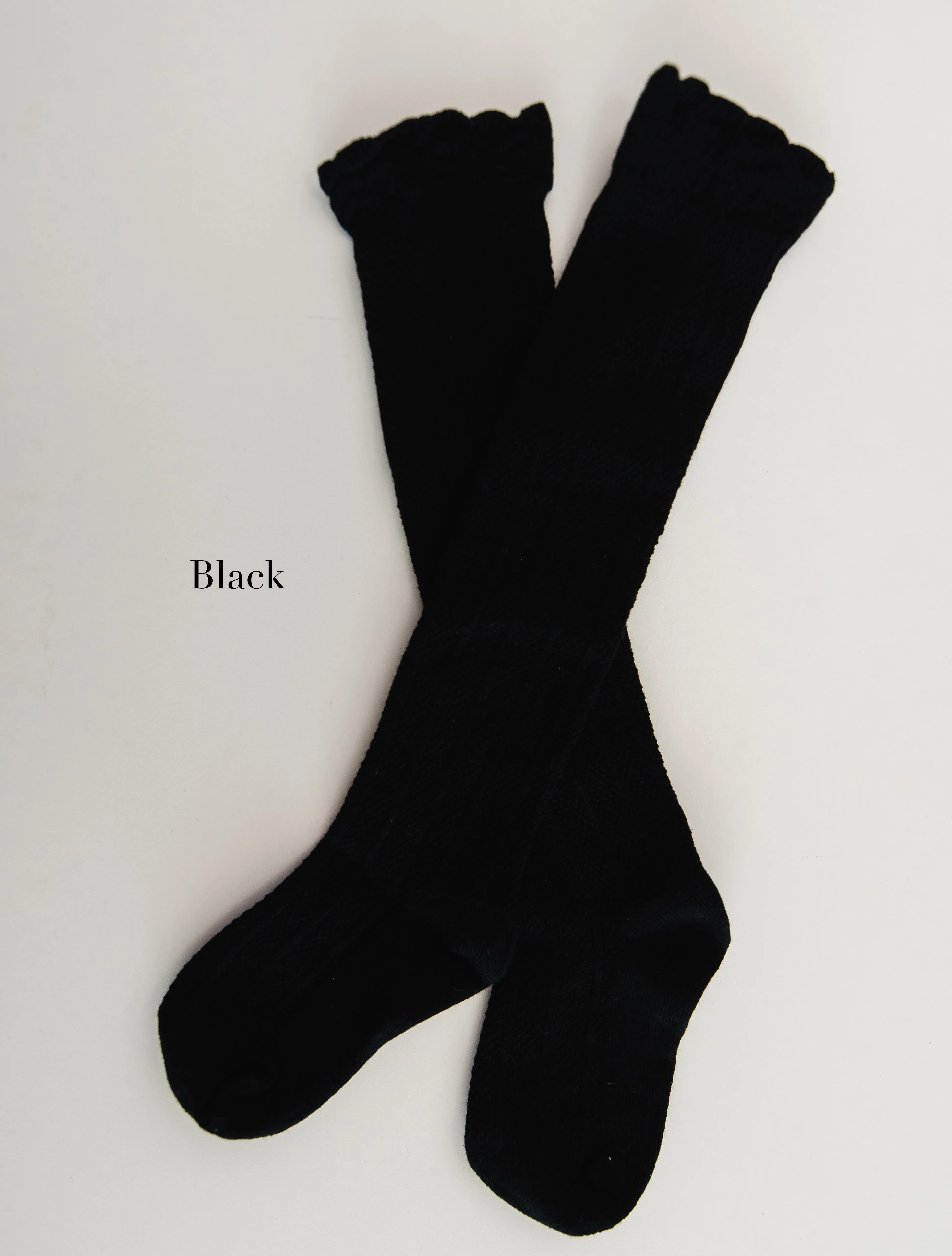 Children's Cable Knit Socks