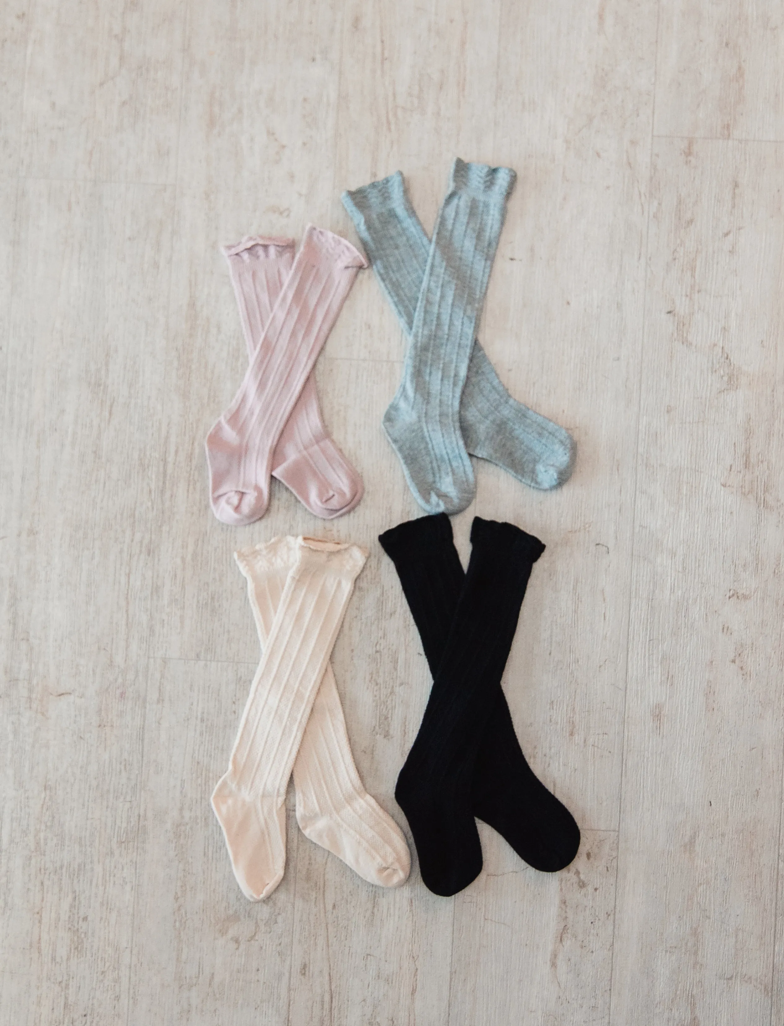 Children's Cable Knit Socks