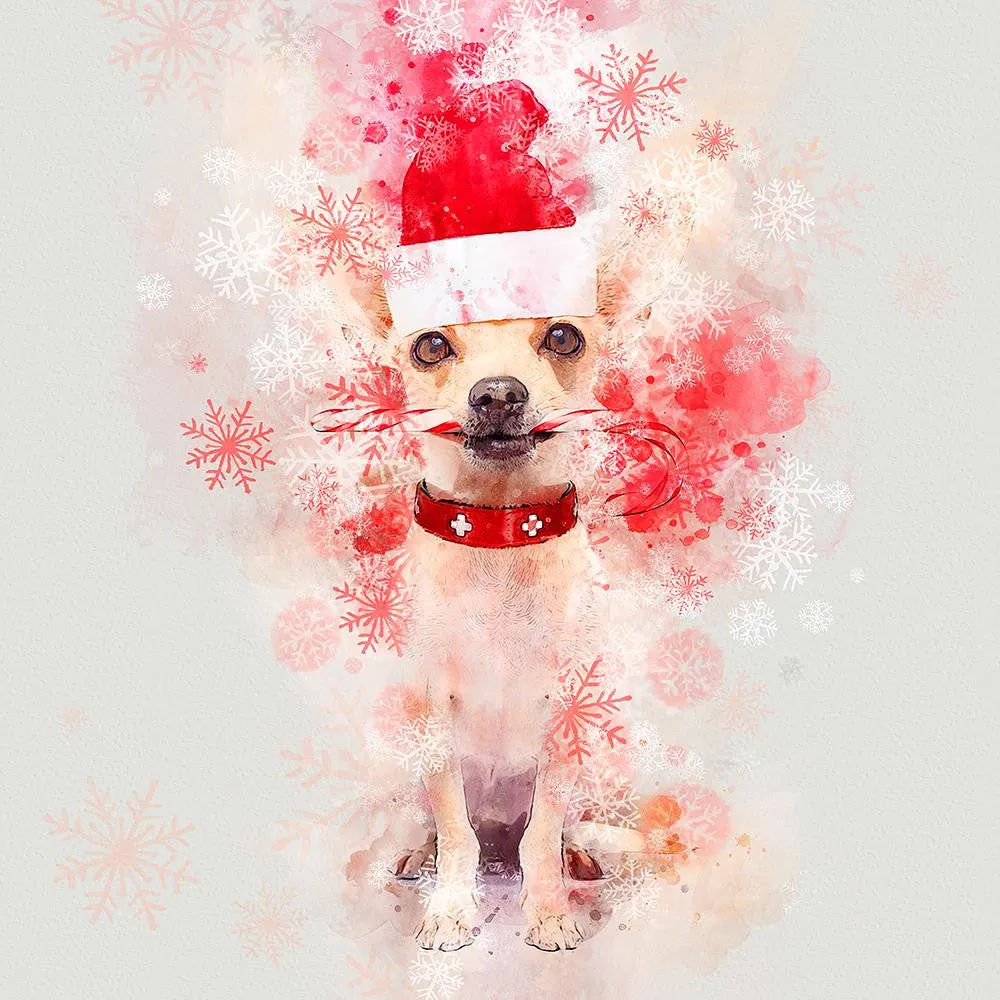 Christmas Watercolor Action