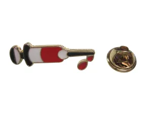Colorful Phlebotomist Hypodermic Syringe Needle Lapel Pin