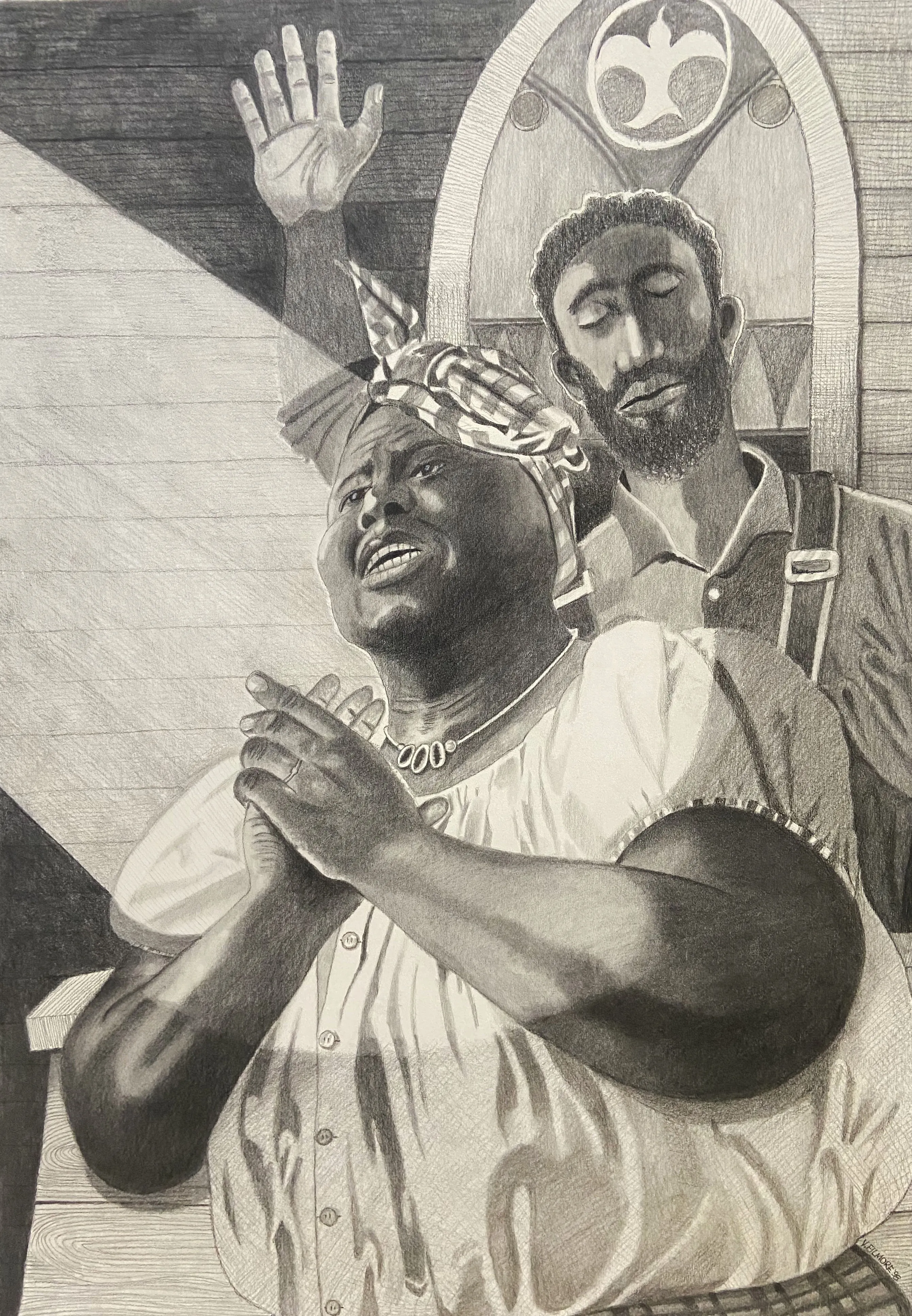 Colors of Juneteenth - Vaughn Filmore: Praise House