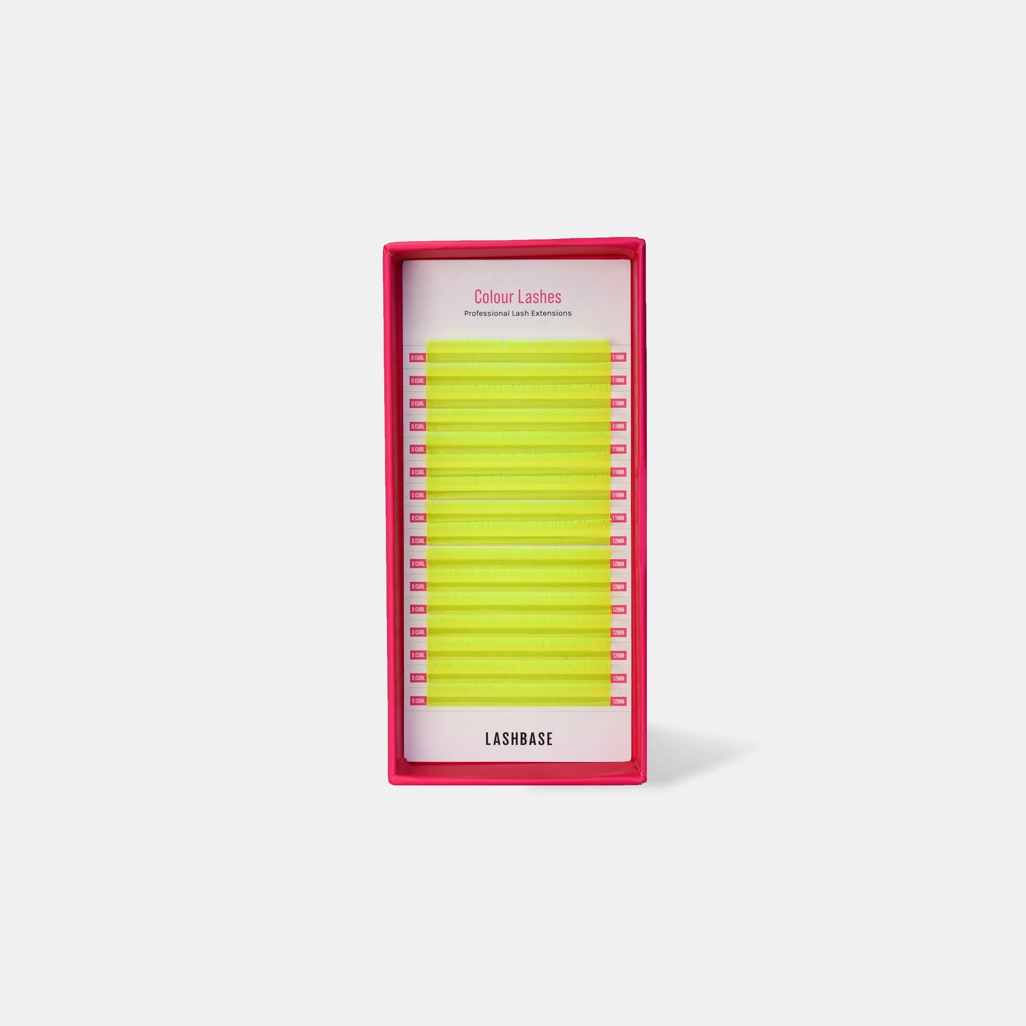 Colour Lashes - Neon Yellow