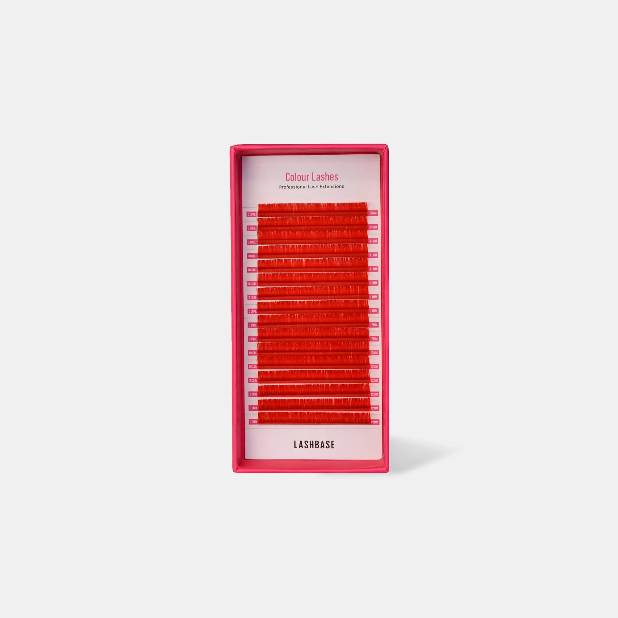 Colour Lashes - Red