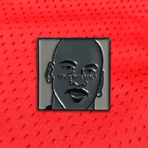 Courtside Pins: CHI Bulls Legend GOAT FTK Meme Lapel Enamel Pin