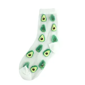 Cute Women Cartoon Fruit Socks