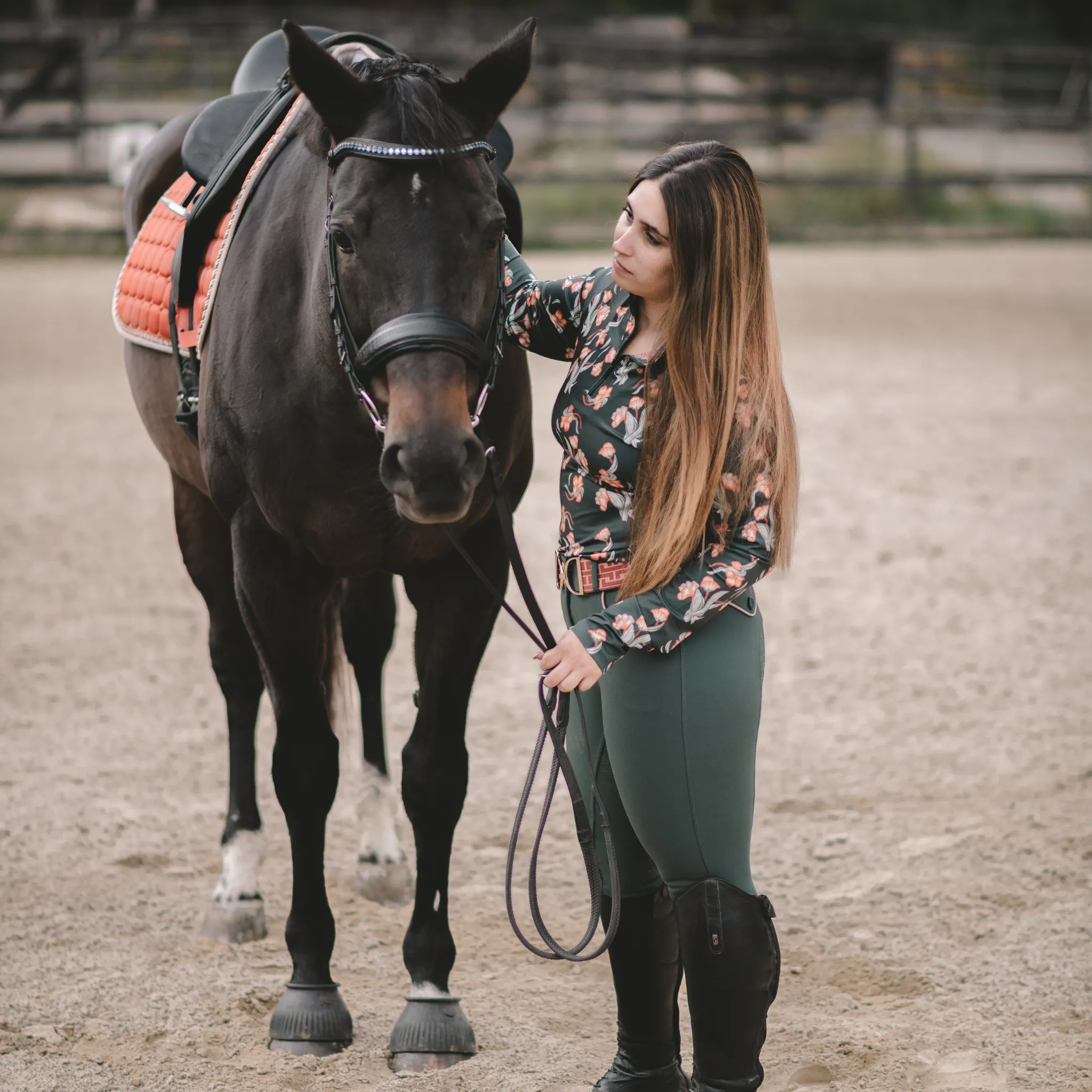 D. D. Impulsion & Straightness WENDY Long Sleeved Training Shirt