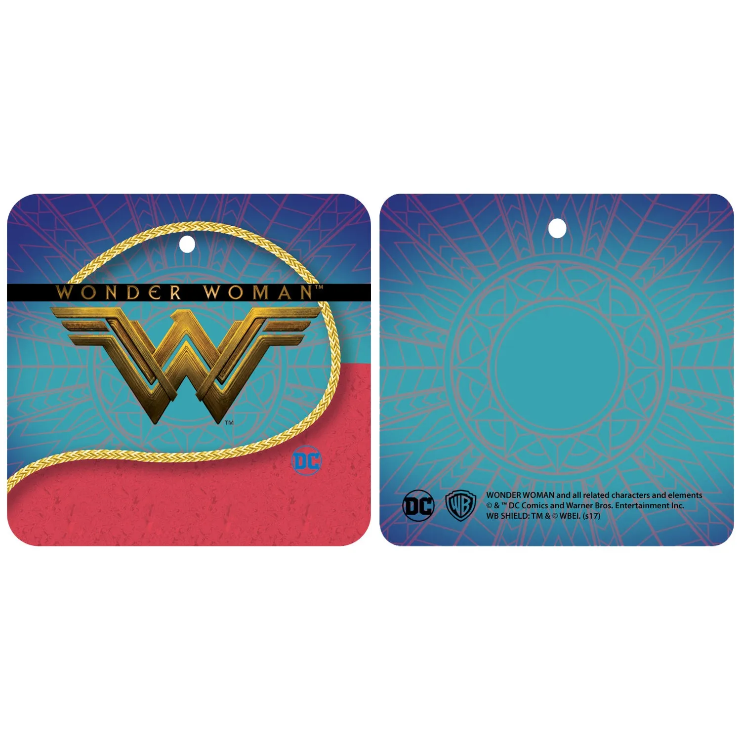 DC Wonder Woman Logo 3D Paisley Official Sweatshirt (Black)