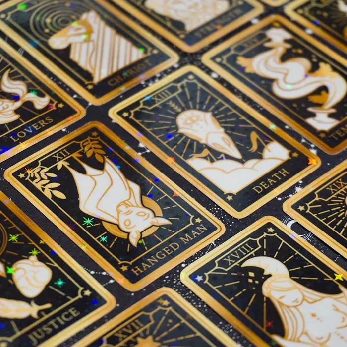 Death | Holographic Sticker