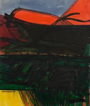DENNIS BURTON "RED FIELD" 1960