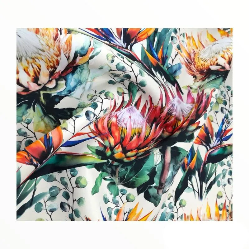 DigPolybrush Protea Strelitzia Watercolour DGPS 140 cm