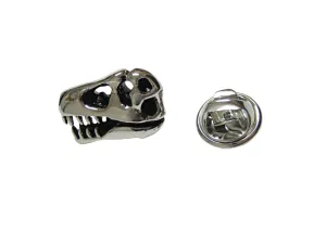 Dinosaur Fossil Head Lapel Pin