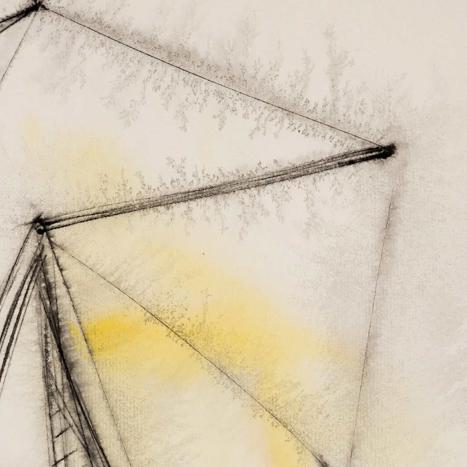 DOROTHY DEHNER “AFFINITIES” INK AND WATERCOLOR, 1951