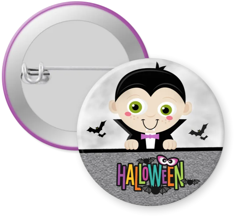 Dracula Halloween Button Sets