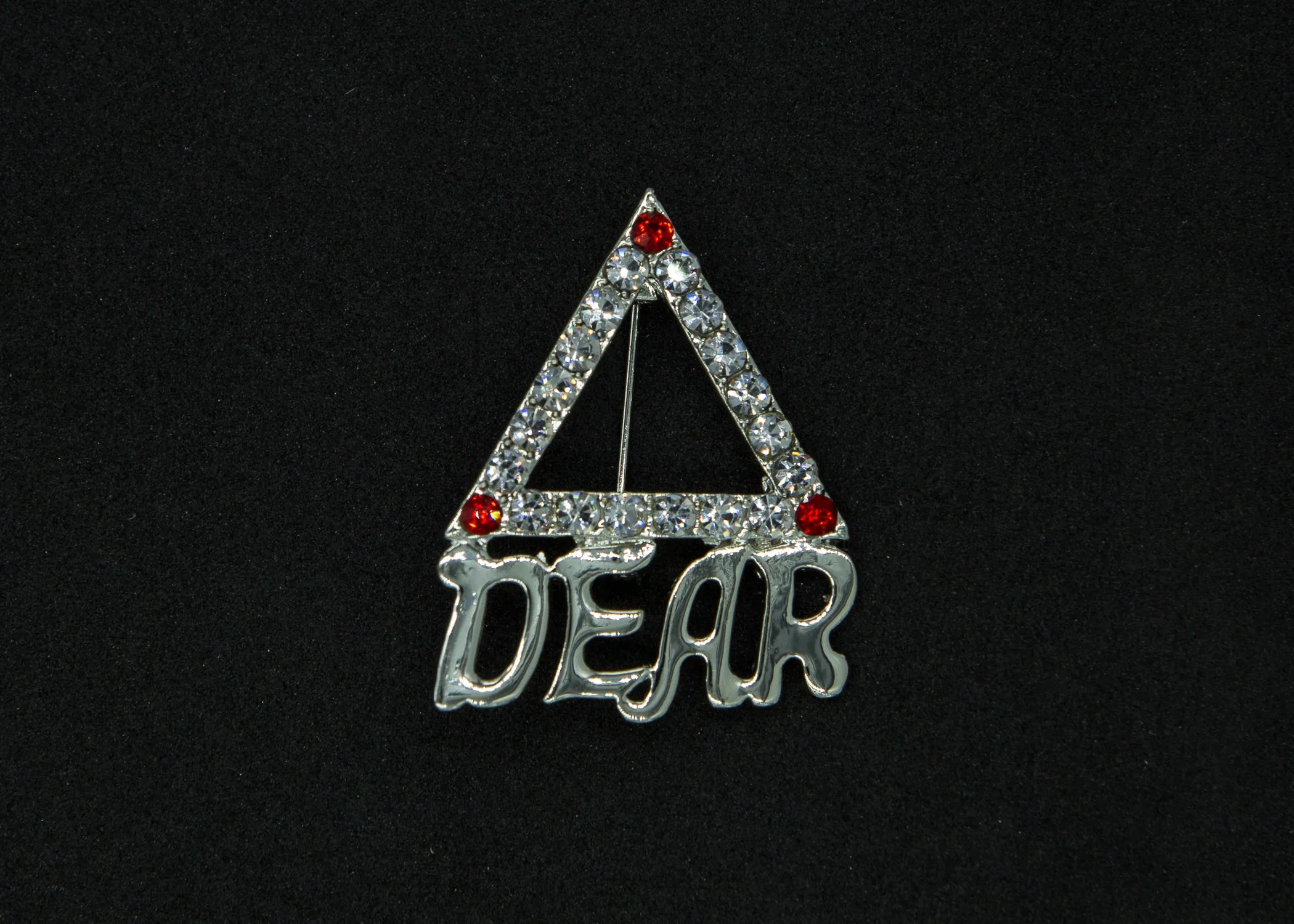 DST Pyramid Delta Dear Bling Pin