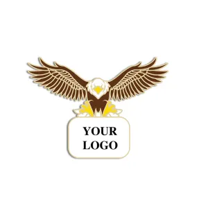 Eagle Pin with Custom Logo