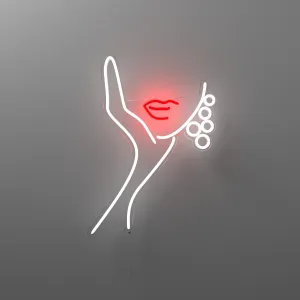Earrings by Clara Bergel - LED Neon Sign
