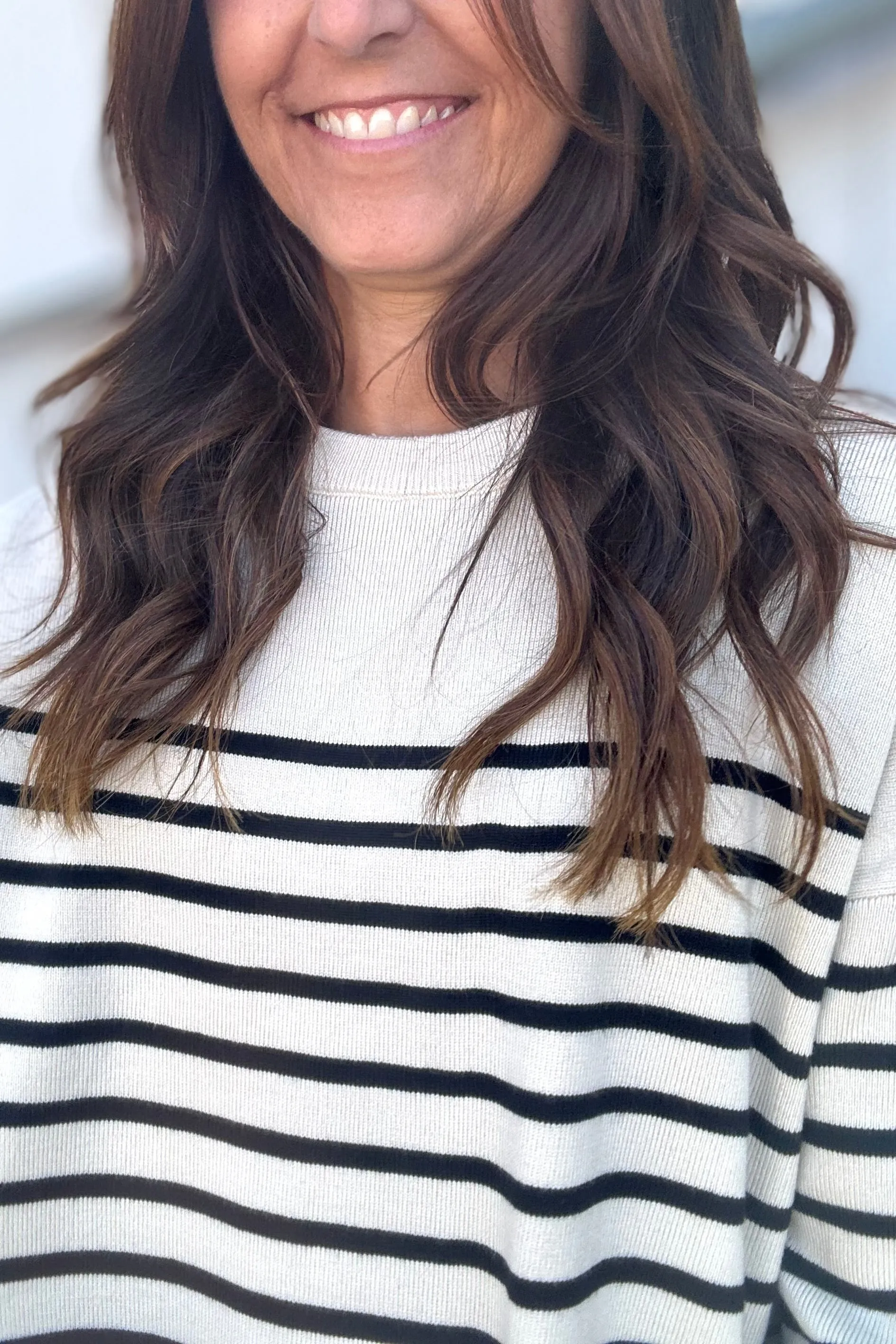 Evelyn Chunky Stripe Sweater