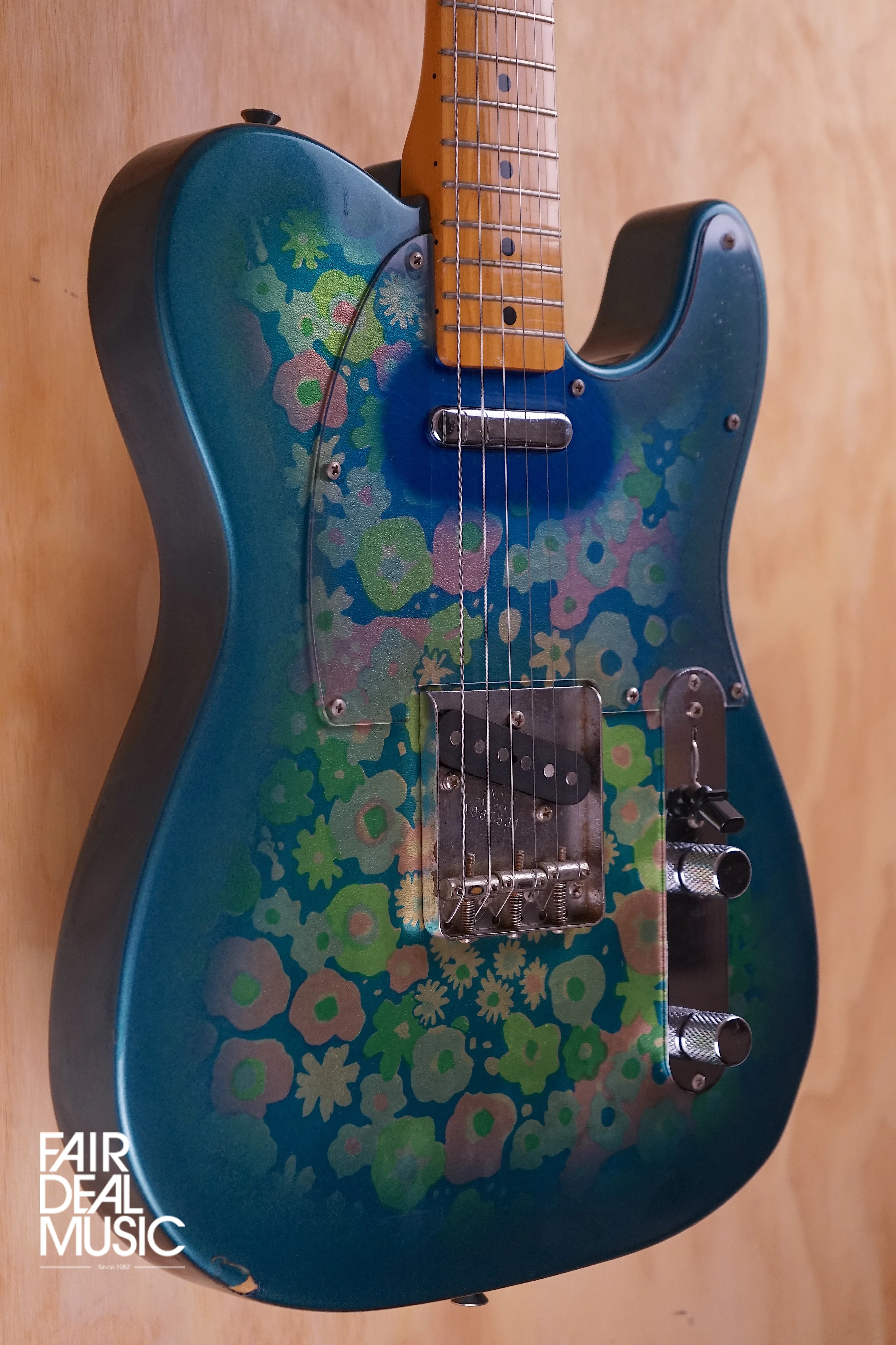 Fender Japan TL69-75 Telecaster in Blue Flower, USED