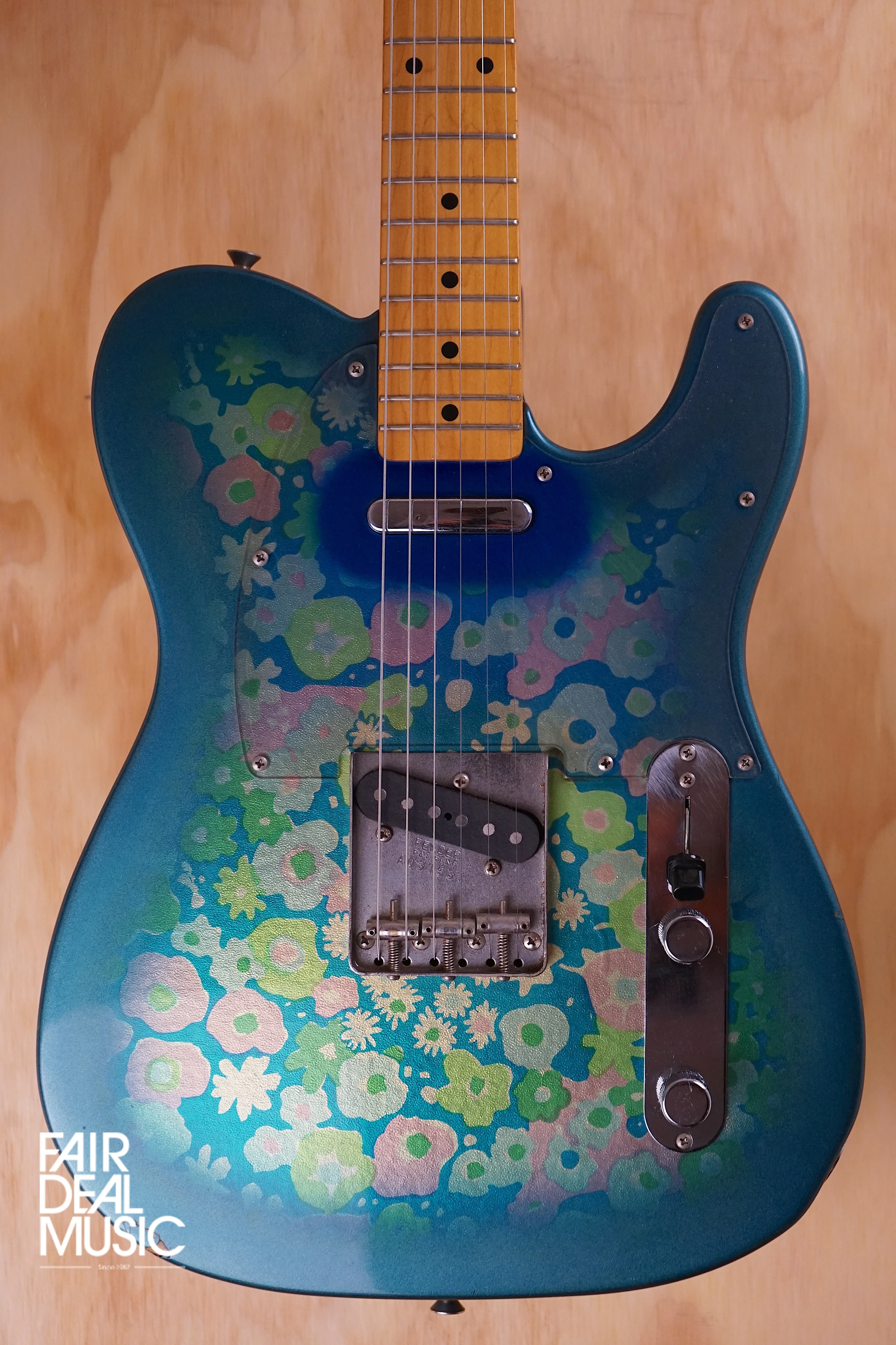 Fender Japan TL69-75 Telecaster in Blue Flower, USED