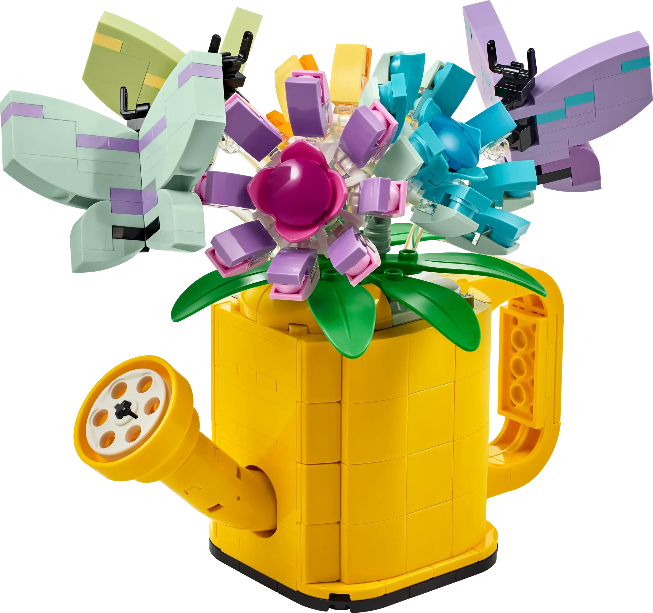 Flowers In Watering Can