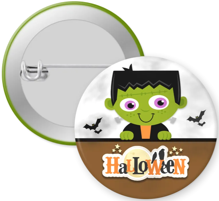 Frankenstein Halloween Button Sets