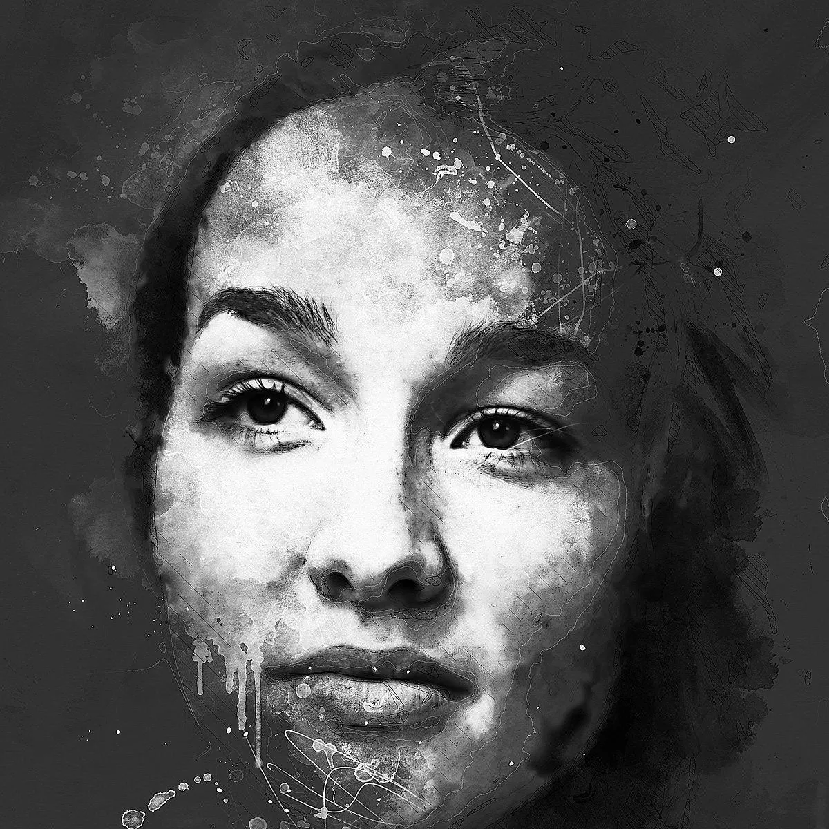 Free Abstract Watercolor Art In Photoshop