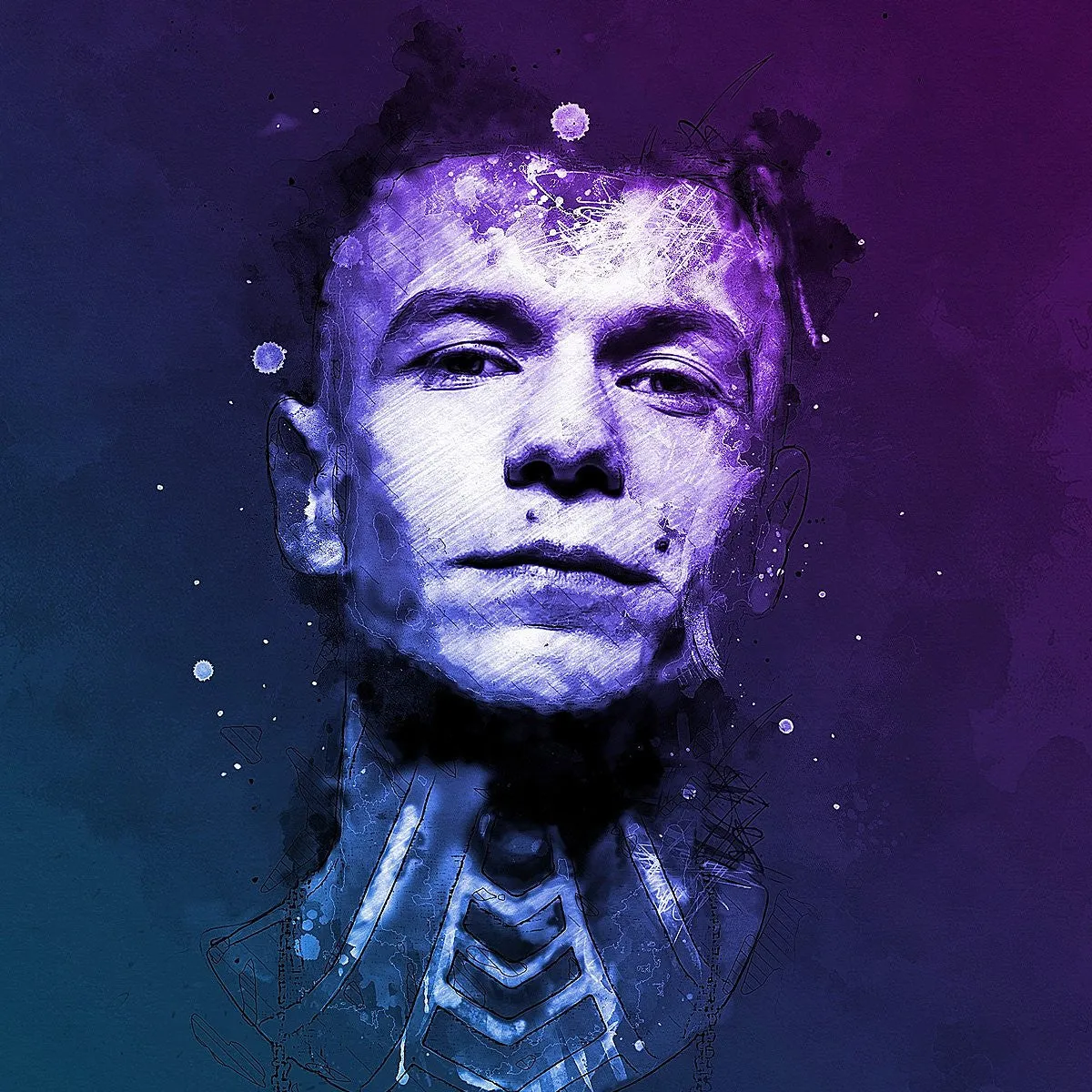 Free Abstract Watercolor Art In Photoshop