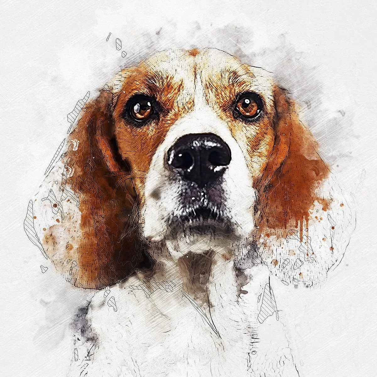 Free Abstract Watercolor Art In Photoshop