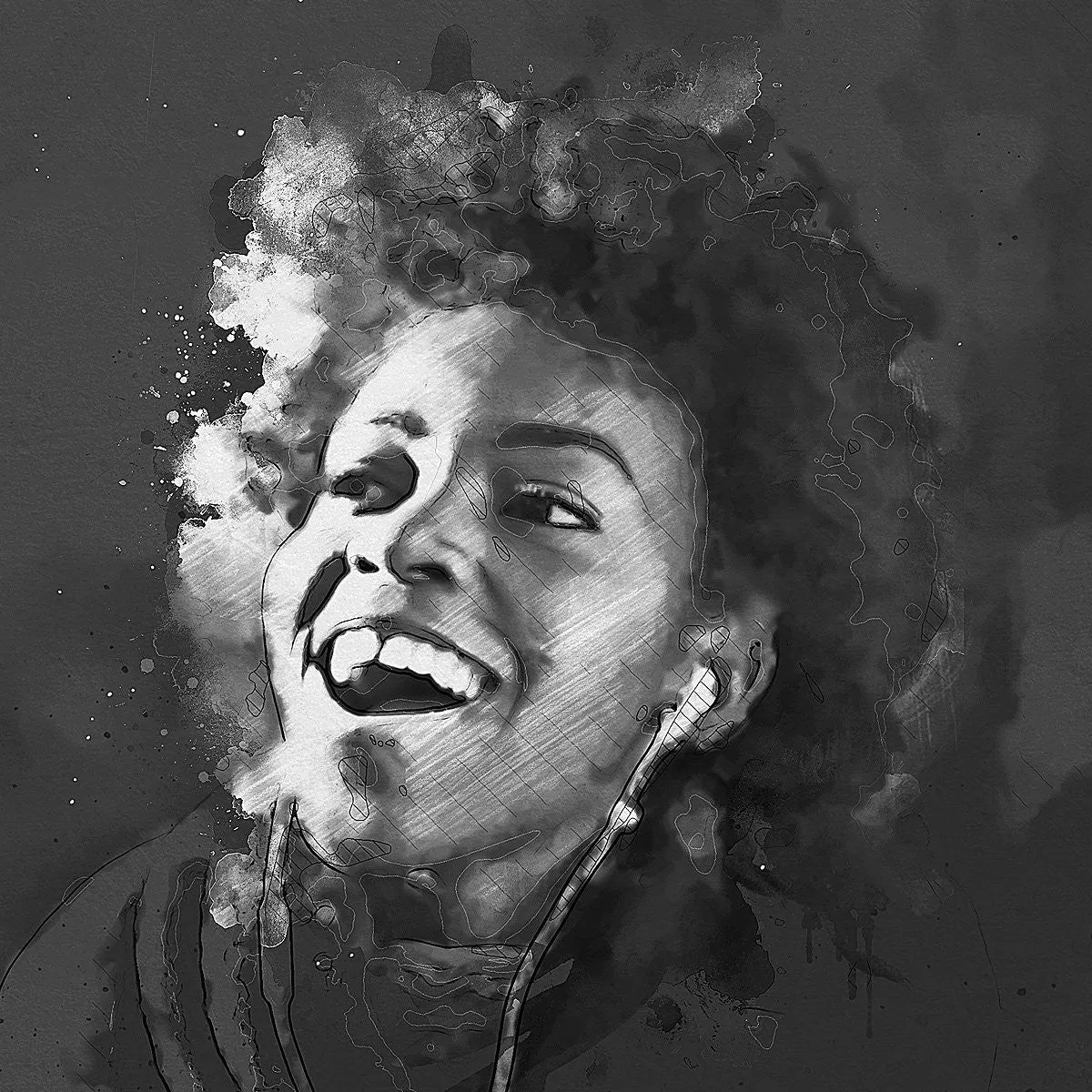 Free Abstract Watercolor Art In Photoshop