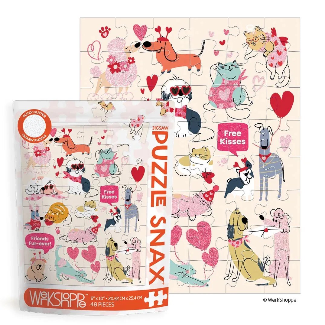 Friends Fur-Ever 48 Piece Puzzle Snax