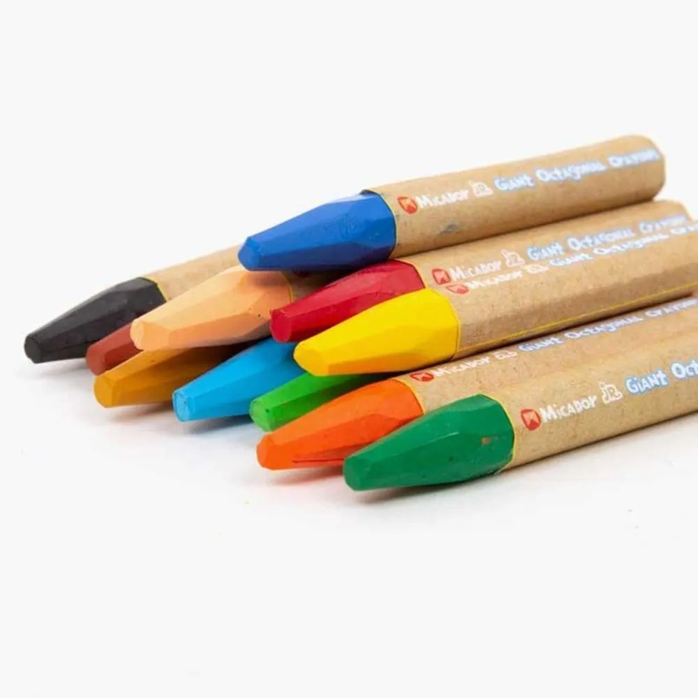 Giant Octagonal Crayons