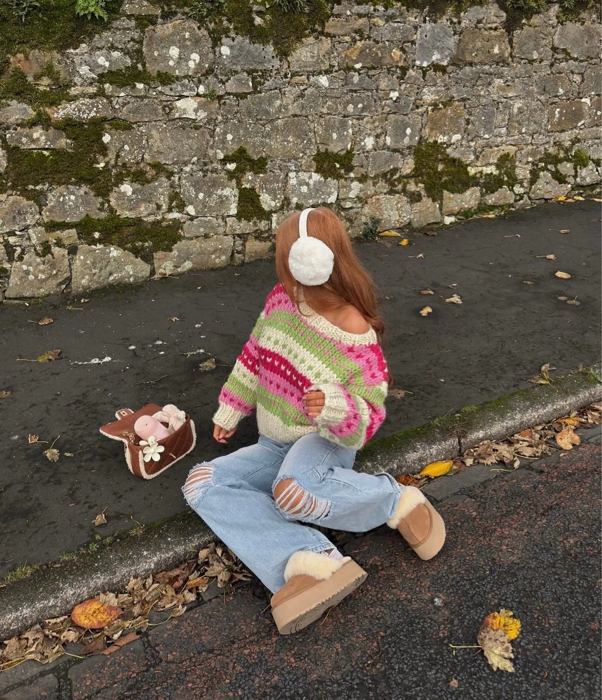 Ginger Bread Fairisle Jumper