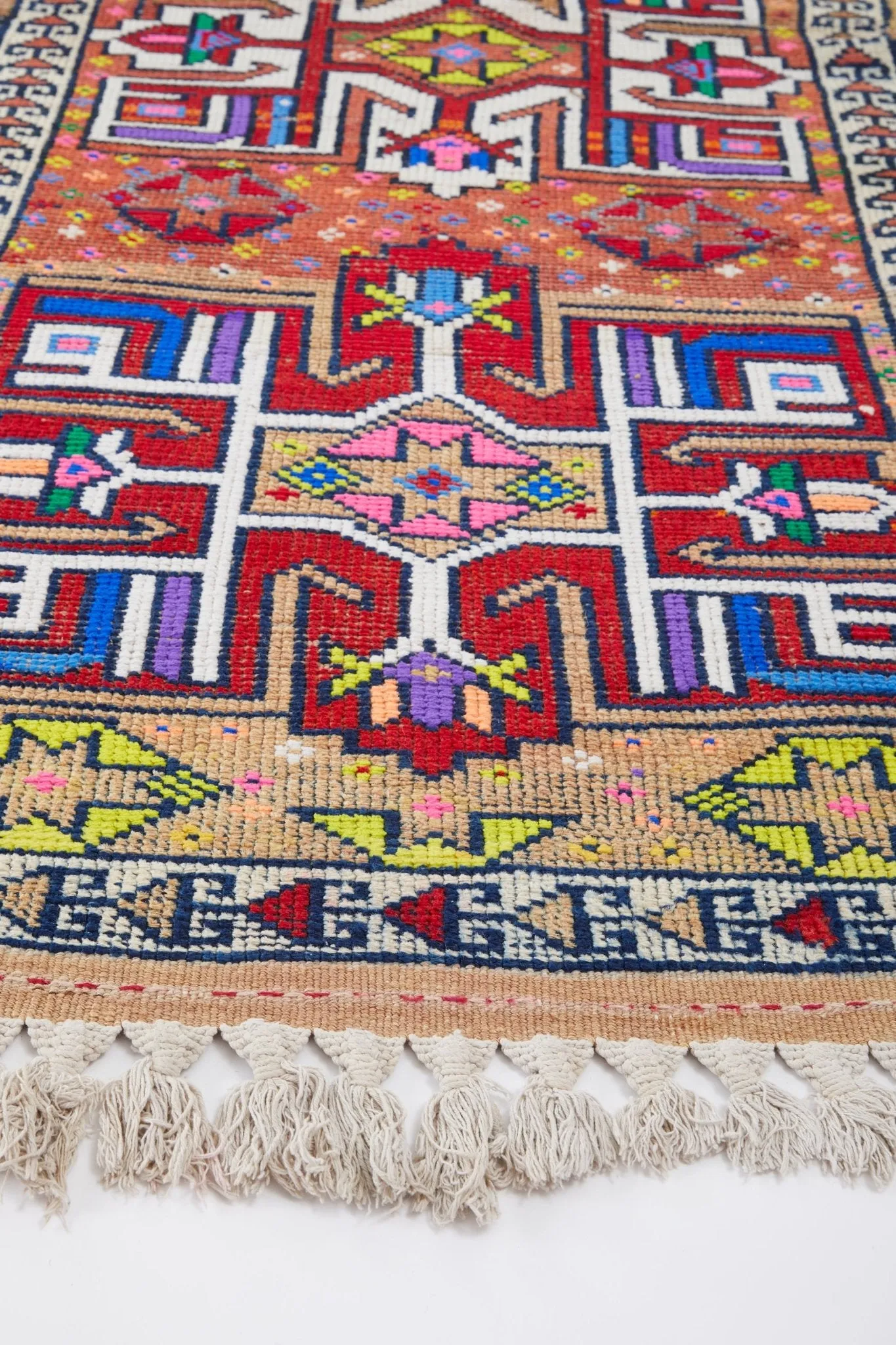 'Ginger' Vintage Turkish Runner - 2'9.5'' x 12'2''