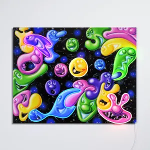 Globzoz Neon Sign by Kenny Scharf