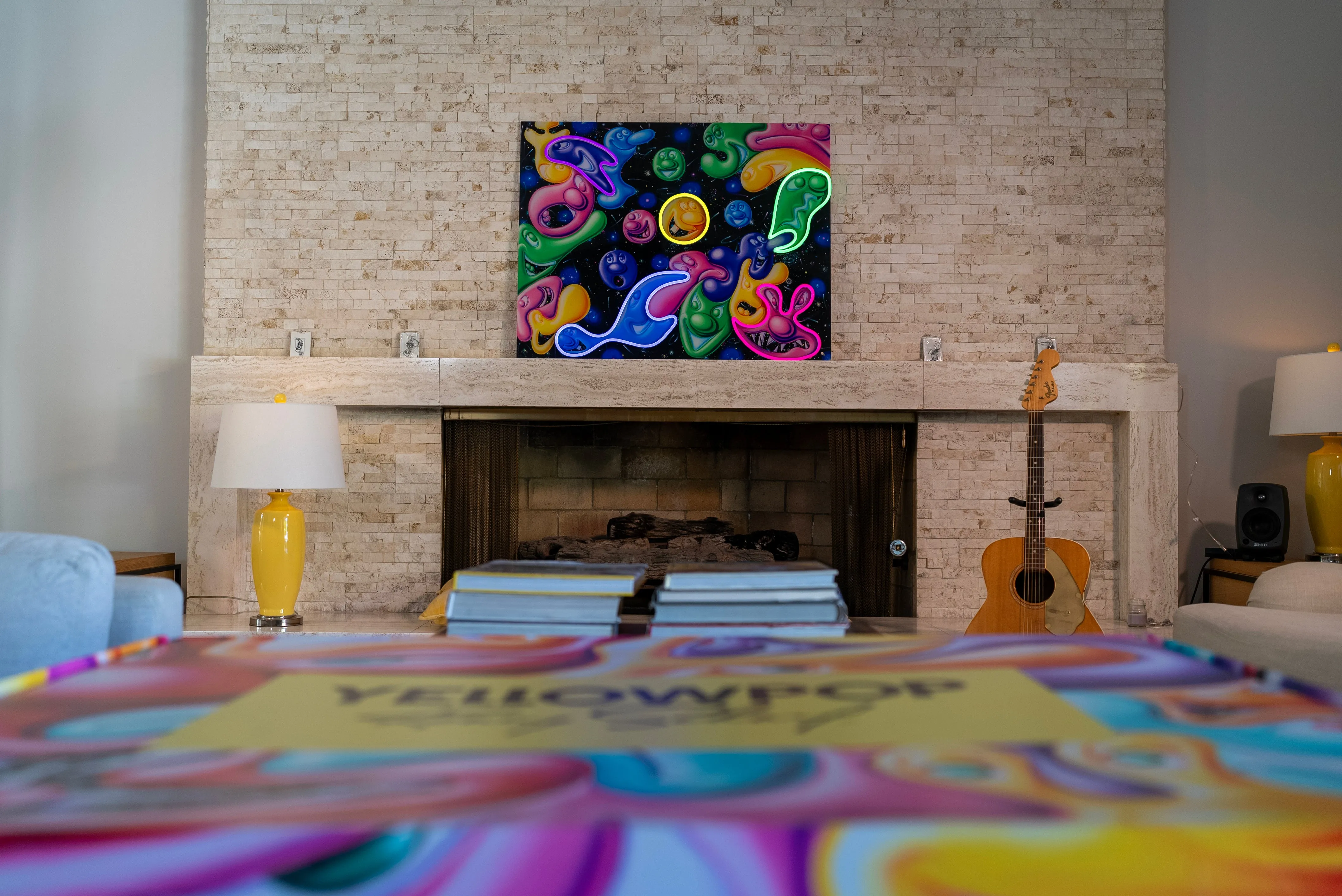 Globzoz Neon Sign by Kenny Scharf