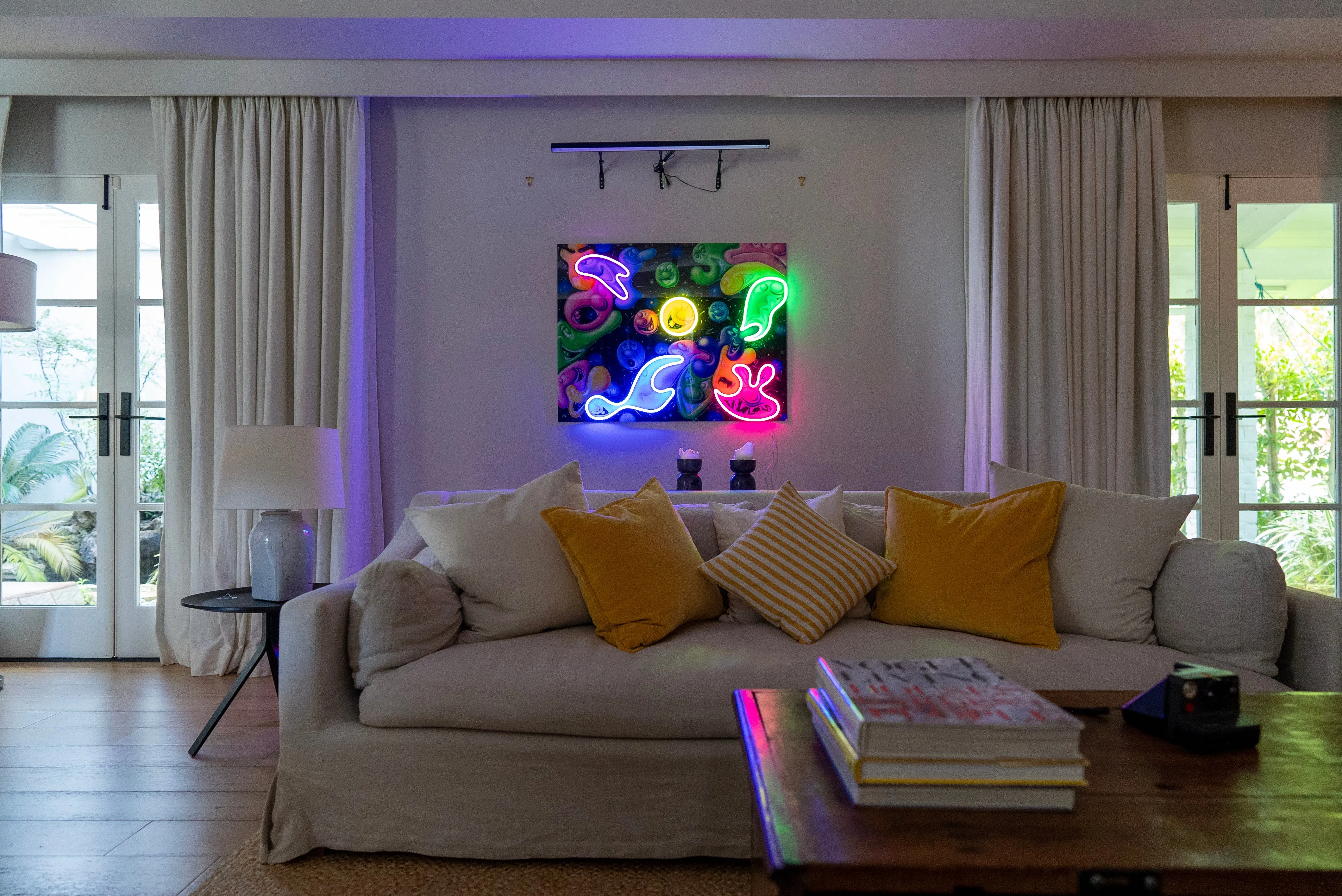 Globzoz Neon Sign by Kenny Scharf
