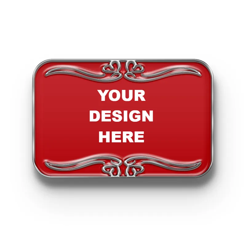 Greeting Card Pin with Custom Logo