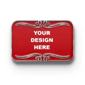 Greeting Card Pin with Custom Logo