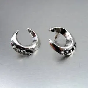 Hadar Designers Handmade Artist 925 Sterling Silver Stud Earrings (H)LAST